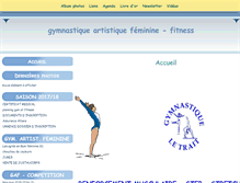 Tablet Screenshot of gymnastiqueletrait.com